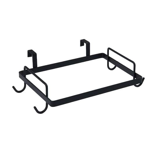 Household Essentials Metal Over the Door Trash Bag Holder